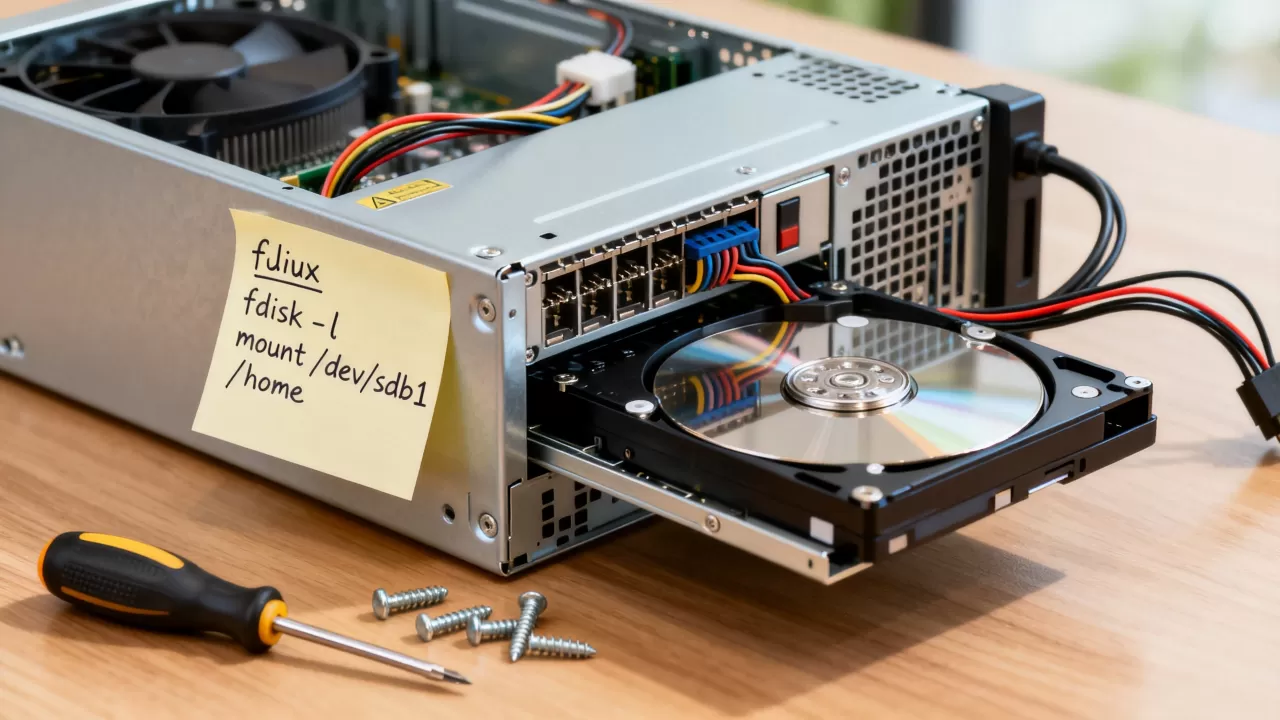 Linux服务器如何挂载磁盘到Home目录?新硬盘挂载到home Linux服务器如何挂载磁盘到Home目录?新硬盘挂载到home