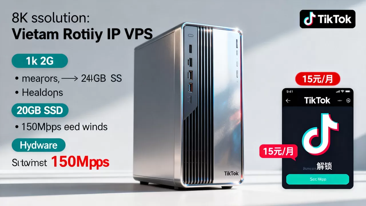 HostingViet越南便宜VPS永久7折优惠!越南原生IP VPS,解锁TikTok,15元/月/1核2G内存/20GB SSD/不限流量@150Mbps带宽 HostingViet越南便宜VPS永久7折优惠!越南原生IP VPS,解锁TikTok,15元/月/1核2G内存/20GB SSD/不限流量@150Mbps带宽