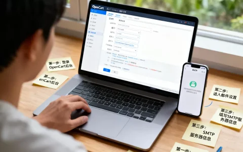 OpenCart如何配置SMTP发邮件？OpenCart设置SMTP邮箱教程