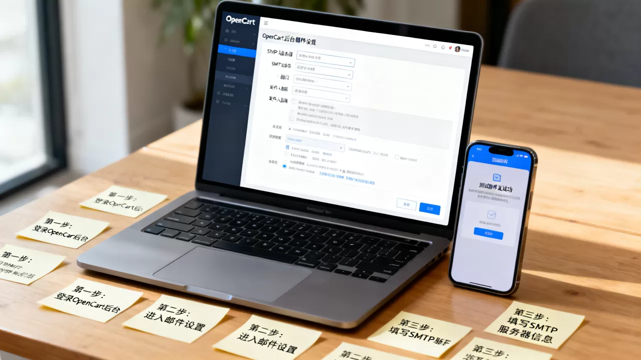 OpenCart如何配置SMTP发邮件?OpenCart设置SMTP邮箱教程 OpenCart如何配置SMTP发邮件?OpenCart设置SMTP邮箱教程
