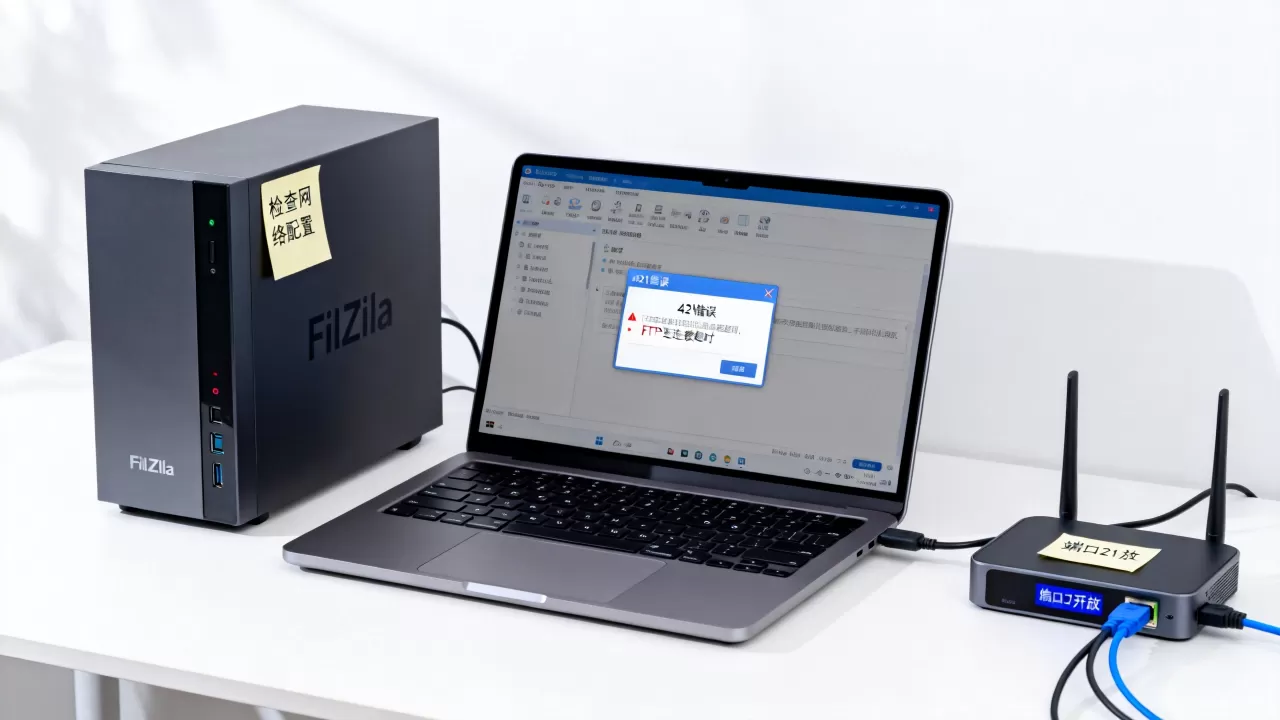 FileZilla连接云虚拟主机报421错误怎么解决?FTP连接超时怎么办 FileZilla连接云虚拟主机报421错误怎么解决?FTP连接超时怎么办