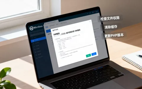 WordPress后台安装更新主题和插件失败怎么解决？WordPress插件安装失败提示500错误