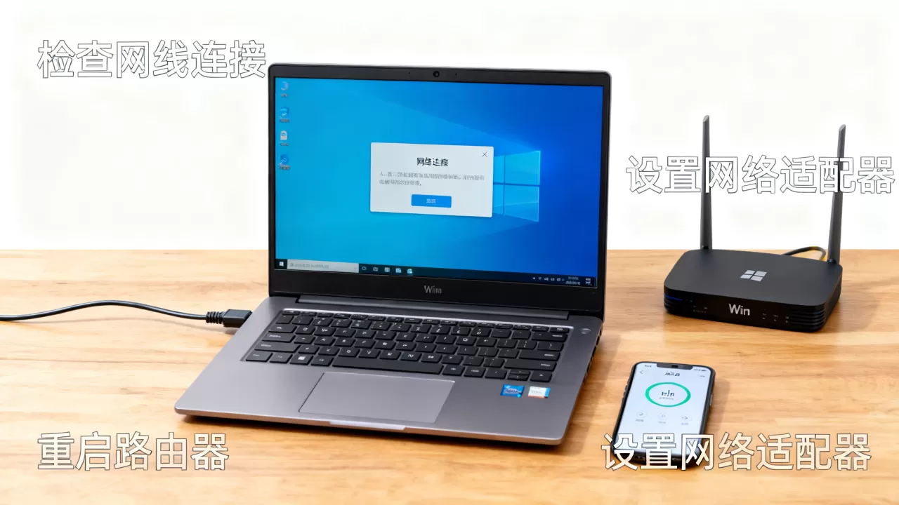 Win10程序闪退重启后断网怎么办？电脑重启后无法连接到网络的解决方法