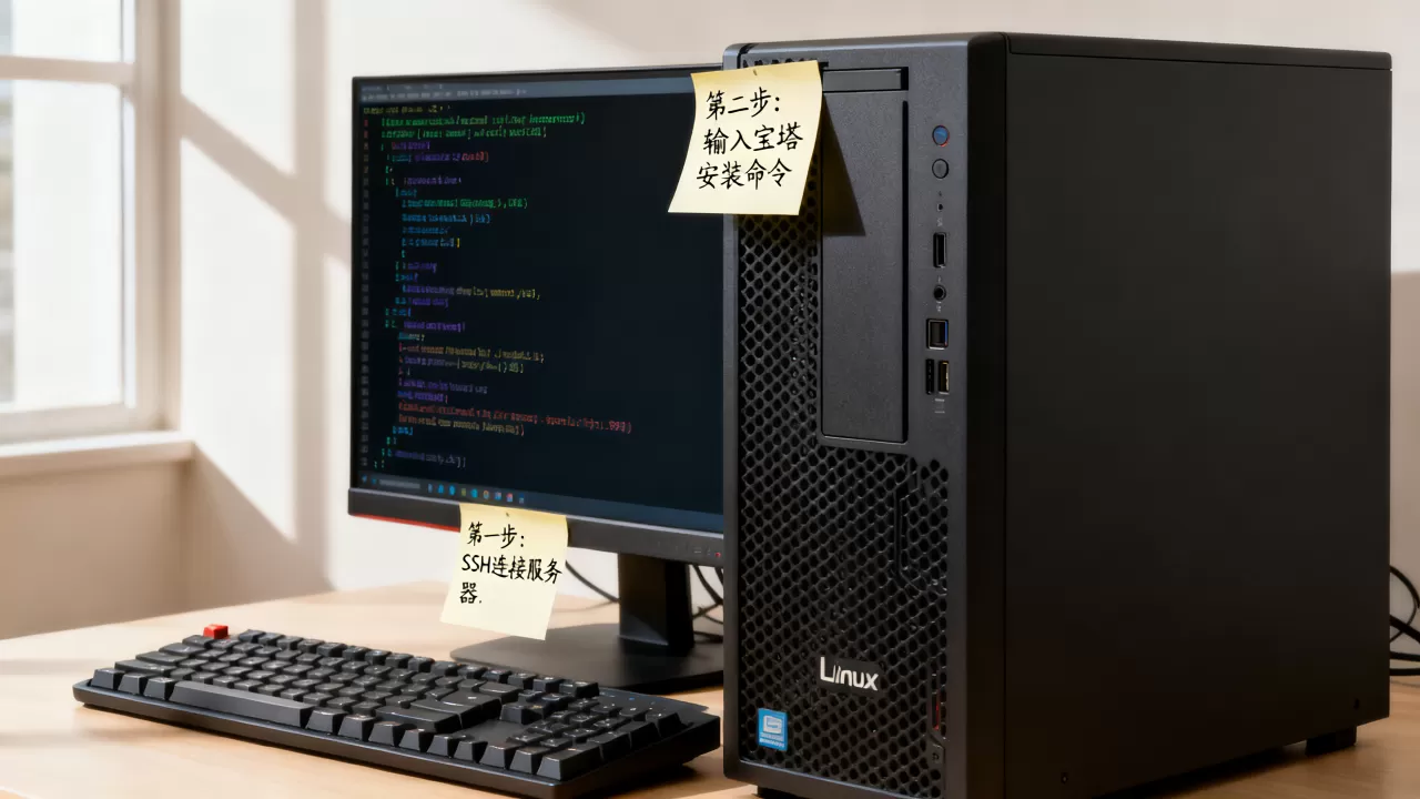 Linux服务器怎么安装宝塔面板？新手安装宝塔面板教程