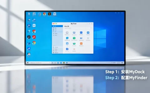 Windows10如何伪装成macOS？MyDock和MyFinder教程