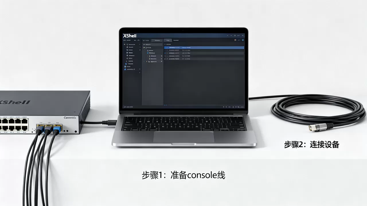 Xshell如何连接交换机console口? Xshell如何连接交换机console口?