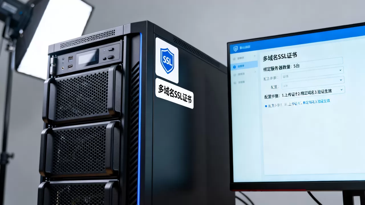 多域名SSL证书能绑定几台服务器？多域名SSL证书怎么配置