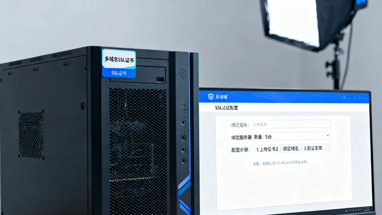 多域名SSL证书能绑定几台服务器？多域名SSL证书怎么配置