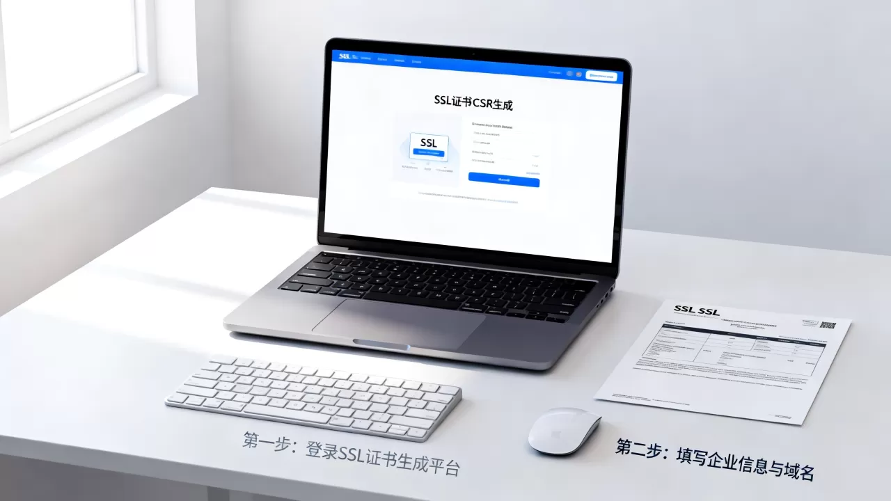 如何在线生成SSL证书请求文件？SSL证书CSR文件生成教程