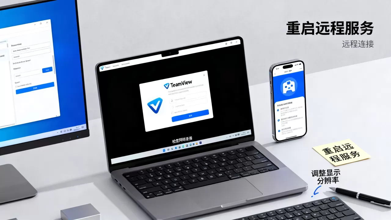 TeamViewer远程连接黑屏怎么解决?远程桌面连接黑屏怎么办 TeamViewer远程连接黑屏怎么解决?远程桌面连接黑屏怎么办
