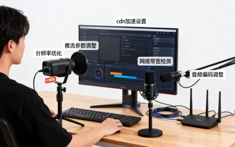 cdn加速主播卡顿怎么解决？直播推流卡顿怎么办