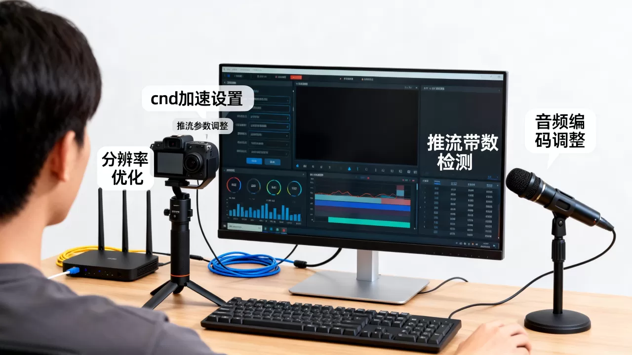 cdn加速主播卡顿怎么解决?直播推流卡顿怎么办 cdn加速主播卡顿怎么解决?直播推流卡顿怎么办