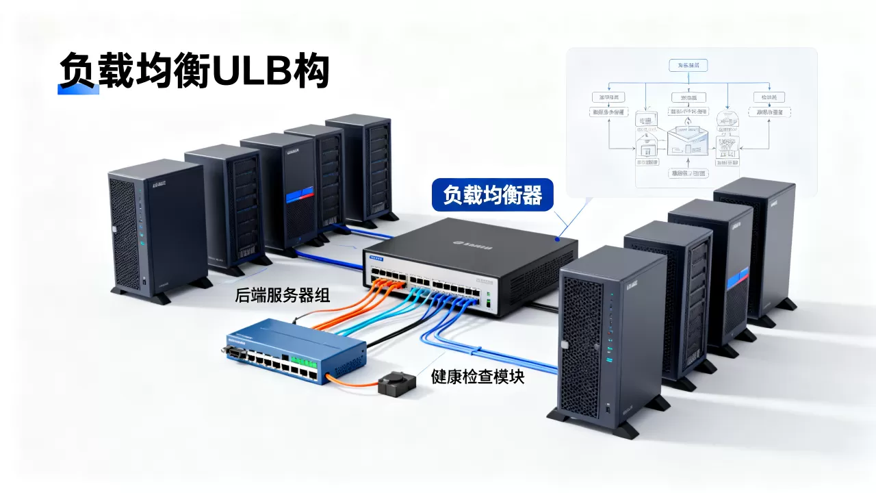 优刻得负载均衡ULB架构是怎样的？负载均衡技术架构详解