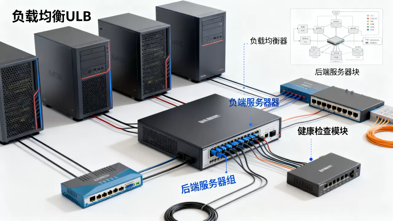 优刻得负载均衡ULB架构是怎样的？负载均衡技术架构详解
