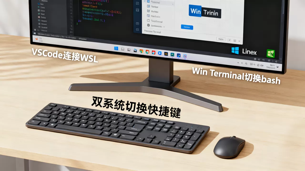 如何用VSCode和Win Terminal实现Windows Linux合体?windows和linux双系统切换方法 如何用VSCode和Win Terminal实现Windows Linux合体?windows和linux双系统切换方法