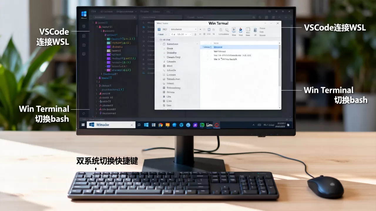 如何用VSCode和Win Terminal实现Windows Linux合体?windows和linux双系统切换方法 如何用VSCode和Win Terminal实现Windows Linux合体?windows和linux双系统切换方法