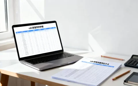 cdn容量预测参数怎么填？cdn带宽容量预估方法
