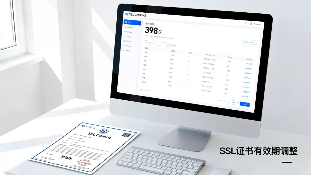 SSL证书有效期缩短至398天怎么办?2026年SSL证书最新有效期规定 SSL证书有效期缩短至398天怎么办?2026年SSL证书最新有效期规定