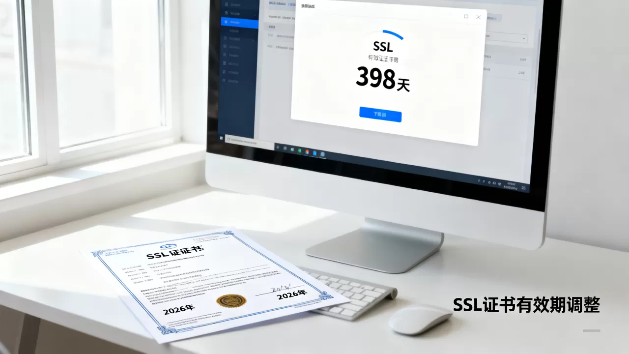 SSL证书有效期缩短至398天怎么办?2026年SSL证书最新有效期规定 SSL证书有效期缩短至398天怎么办?2026年SSL证书最新有效期规定