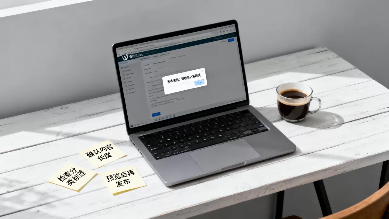 WordPress站内计划发布出错怎么办?WordPress建站教程 WordPress站内计划发布出错怎么办?WordPress建站教程