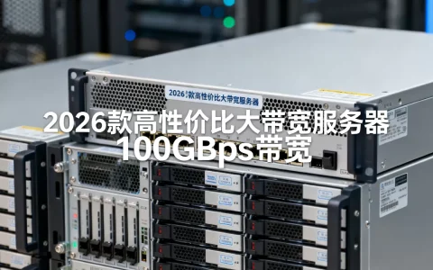 2026年性价比最高的大带宽怎么选？2026年大带宽服务器推荐