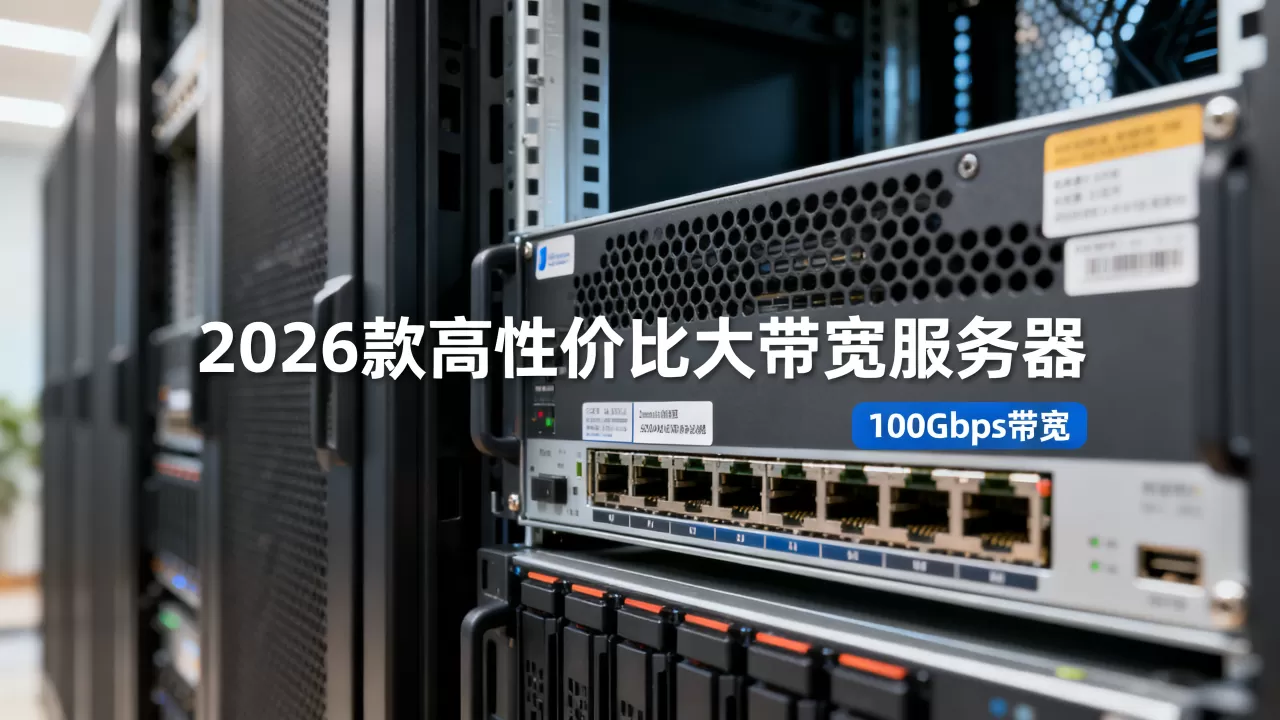 2026年性价比最高的大带宽怎么选?2026年大带宽服务器推荐 2026年性价比最高的大带宽怎么选?2026年大带宽服务器推荐