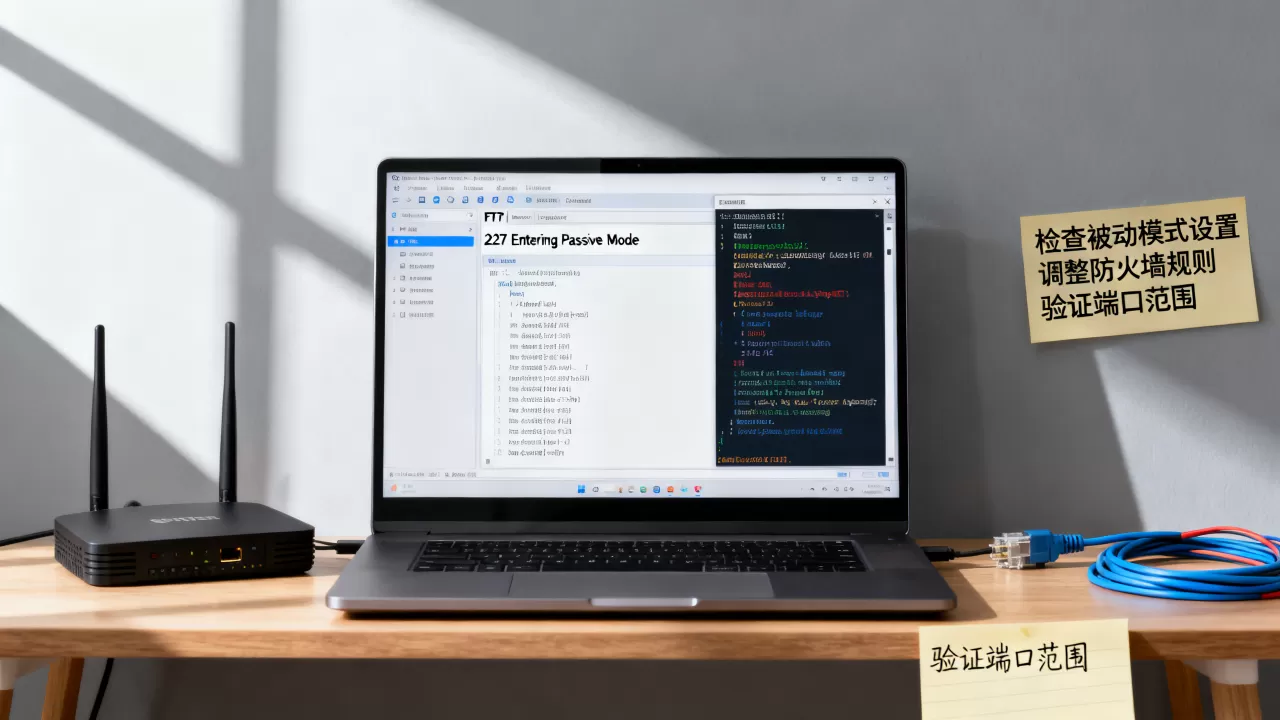 FTP连接站点出现227 Entering Passive Mode如何解决?ftp被动模式连接失败解决方法 FTP连接站点出现227 Entering Passive Mode如何解决?ftp被动模式连接失败解决方法