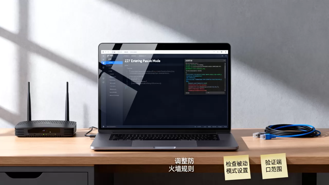 FTP连接站点出现227 Entering Passive Mode如何解决?ftp被动模式连接失败解决方法 FTP连接站点出现227 Entering Passive Mode如何解决?ftp被动模式连接失败解决方法