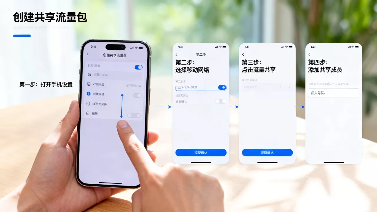 共享流量包怎么创建？创建共享流量包的具体步骤