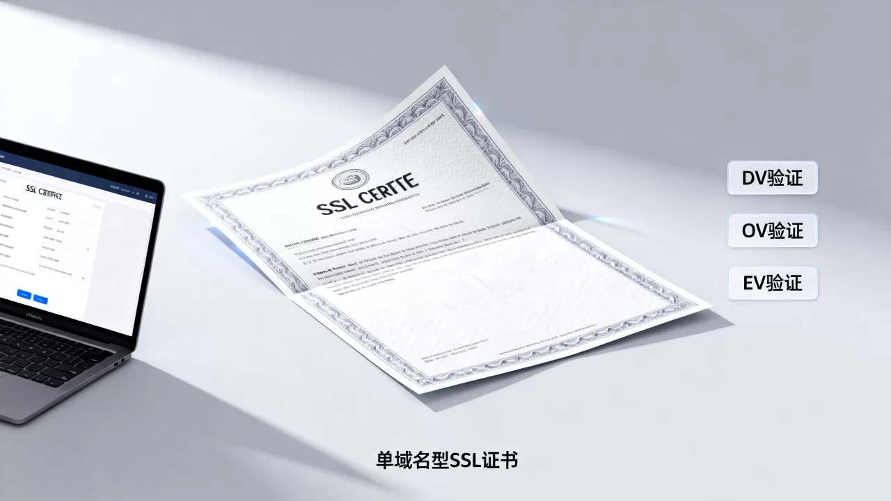 什么是单域名型SSL证书?DV OV EV三种验证等级区别 什么是单域名型SSL证书?DV OV EV三种验证等级区别