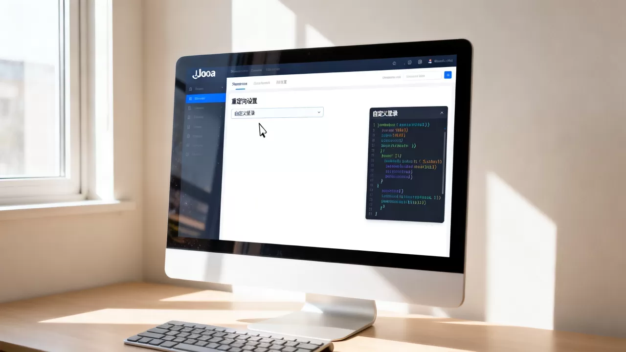 Joomla网站设置重定向和自定义登录的方法 Joomla网站设置重定向和自定义登录的方法