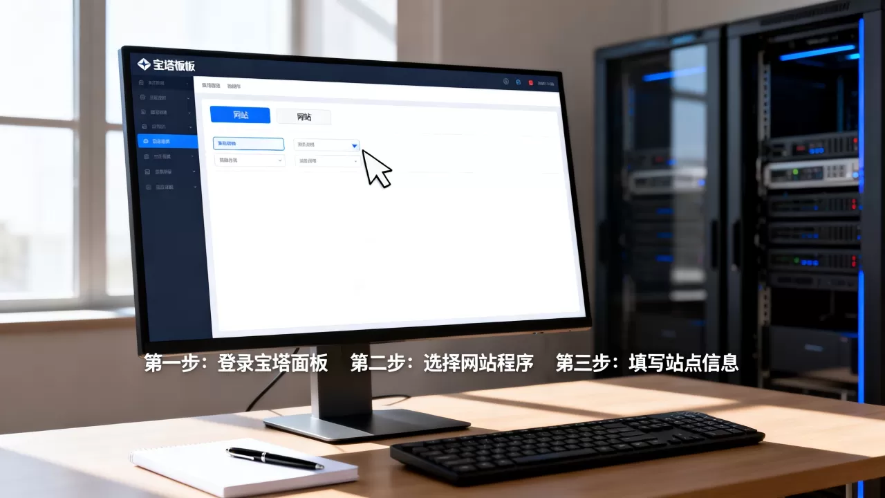 宝塔面板怎么一键部署网站？宝塔面板安装网站程序详细教程