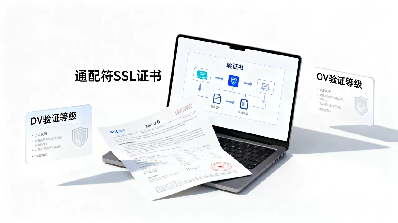 什么是通配符SSL证书?DV和OV验证等级有什么区别 什么是通配符SSL证书?DV和OV验证等级有什么区别