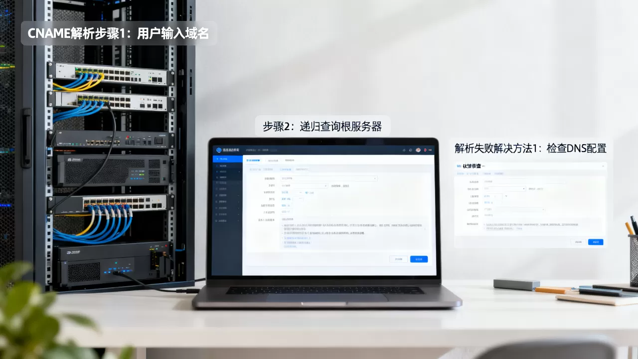 CNAME CDN解析过程是什么？域名解析失败怎么解决