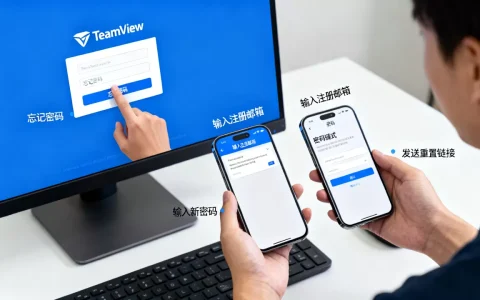TeamViewer账户密码忘记怎么找回？如何重置登录密码