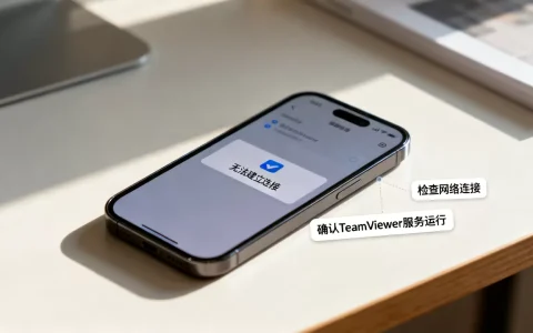 TeamViewer手机端为何无法建立连接？手机连不上怎么解决