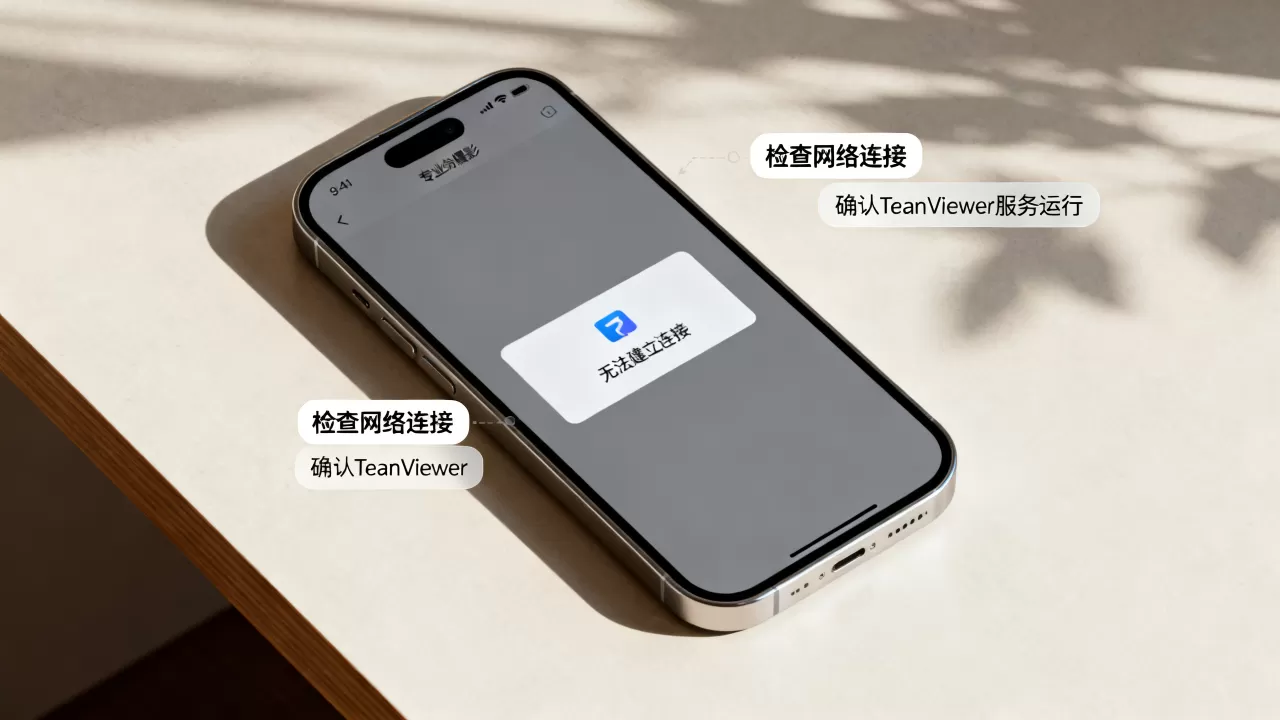 TeamViewer手机端为何无法建立连接?手机连不上怎么解决 TeamViewer手机端为何无法建立连接?手机连不上怎么解决