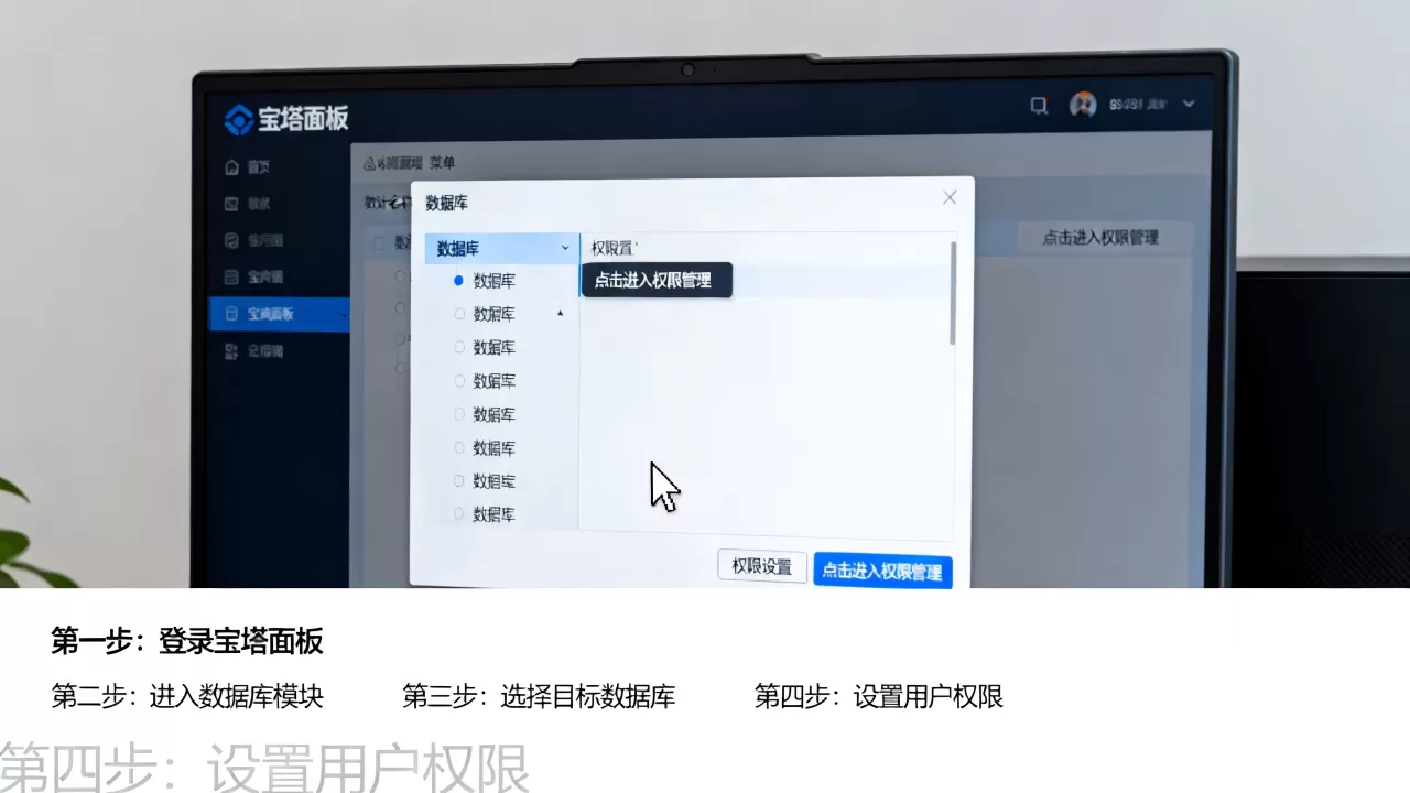 宝塔面板怎么设置数据库权限?宝塔面板数据库权限设置教程 宝塔面板怎么设置数据库权限?宝塔面板数据库权限设置教程