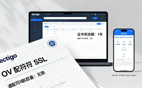 Sectigo OV通配符SSL证书一年多少钱？如何购买最划算