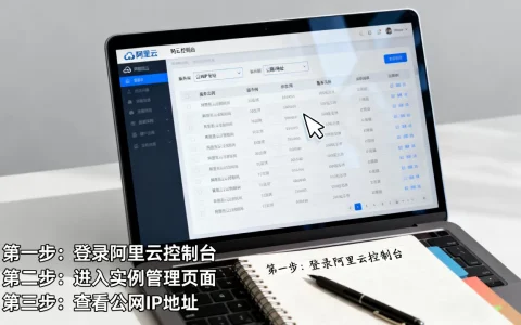 阿里云服务器IP地址在哪里查看？如何查询公网IP