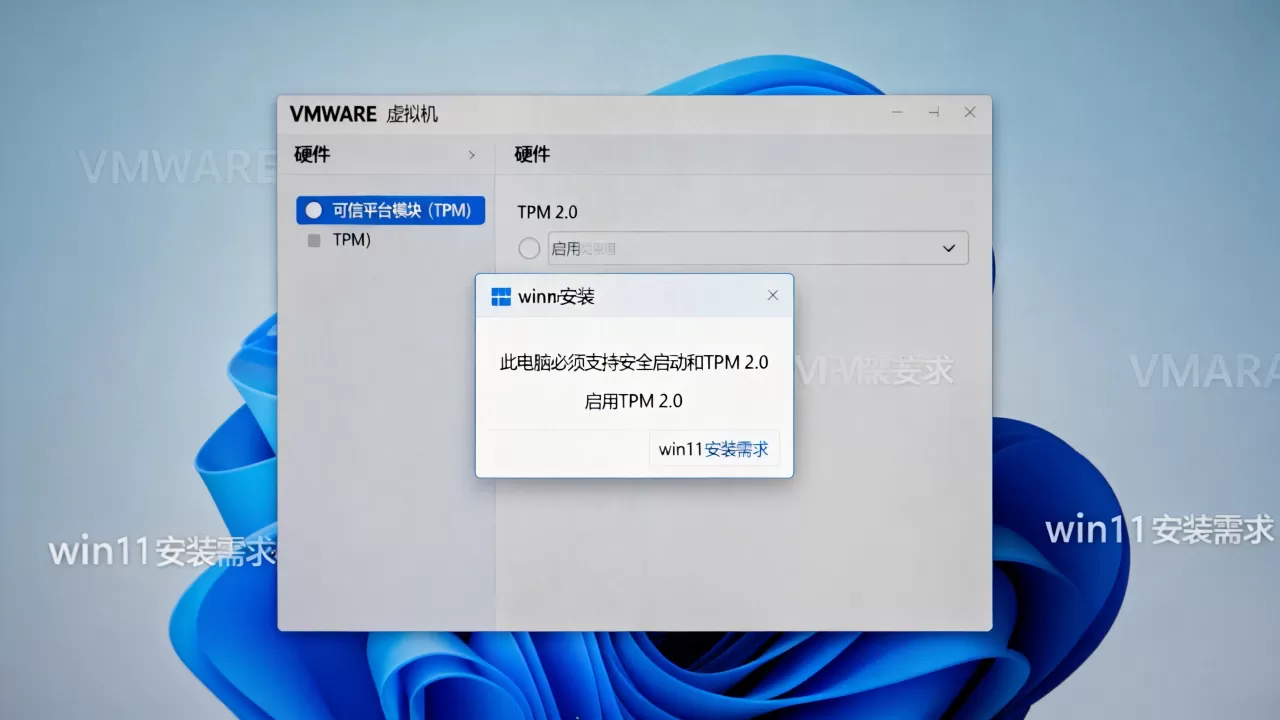 VMware虚拟机怎么启用TPM 2.0?win11安装需要开启TPM吗 VMware虚拟机怎么启用TPM 2.0?win11安装需要开启TPM吗