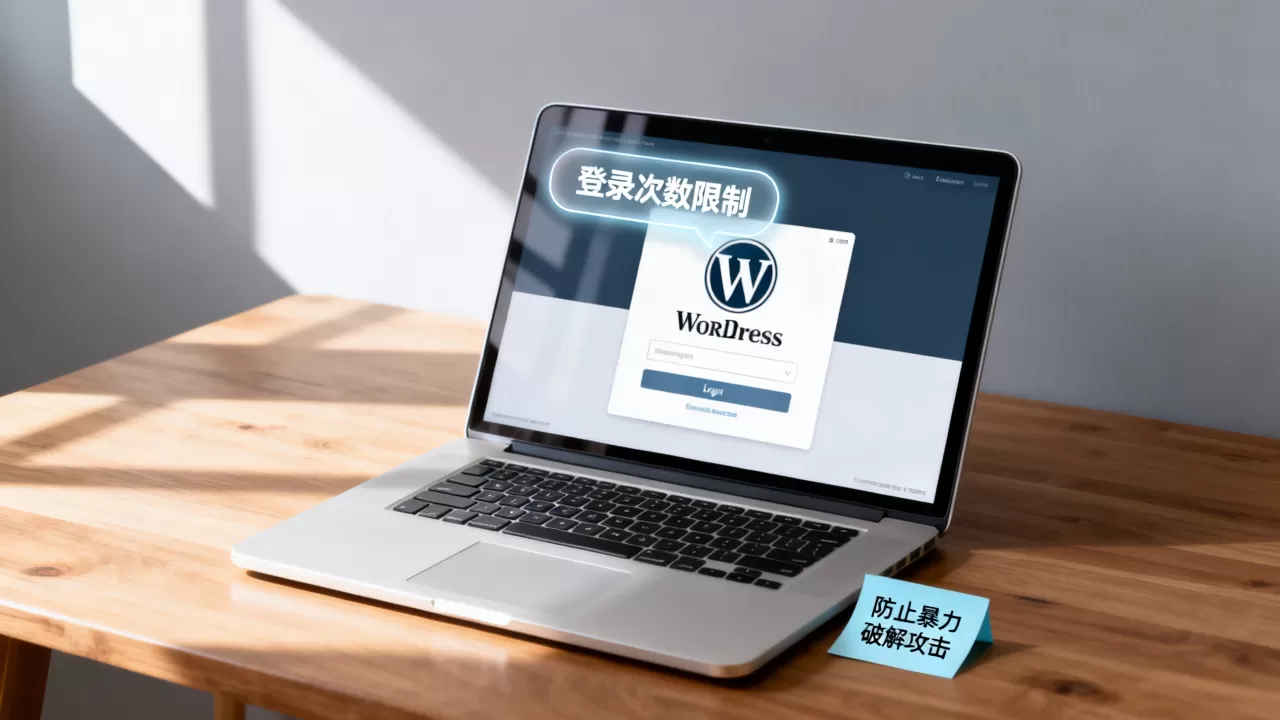 WordPress登录次数限制怎么做？防止暴力破解攻击