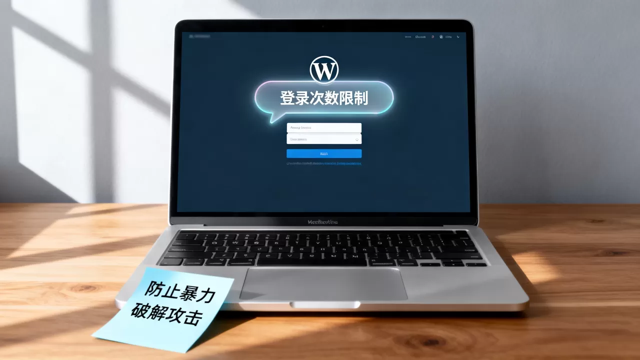 WordPress登录次数限制怎么做？防止暴力破解攻击