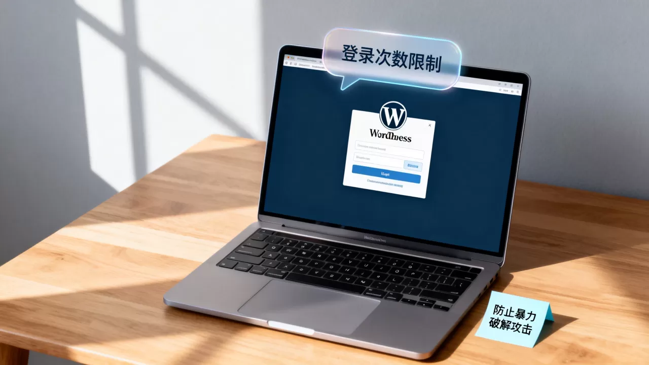 WordPress登录次数限制怎么做？防止暴力破解攻击