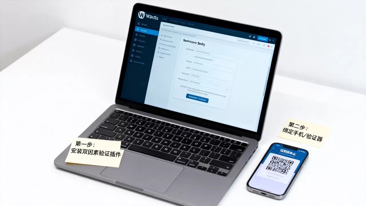 WordPress如何添加双因素身份验证?网站安全设置教程 WordPress如何添加双因素身份验证?网站安全设置教程