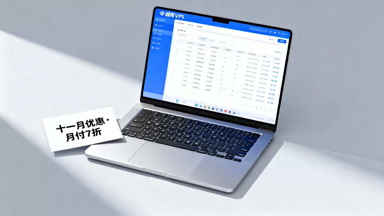 HostingViet十一月优惠真的便宜吗？越南便宜VPS月付7折