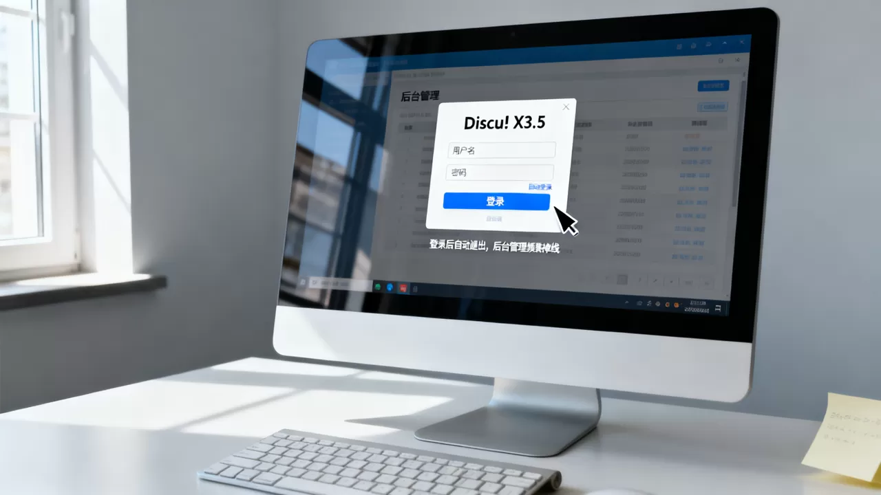 Discuz! X3.5登录后为何自动退出？后台管理频繁掉线怎么解决