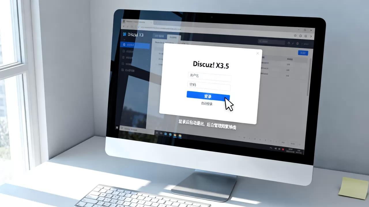 Discuz! X3.5登录后为何自动退出？后台管理频繁掉线怎么解决