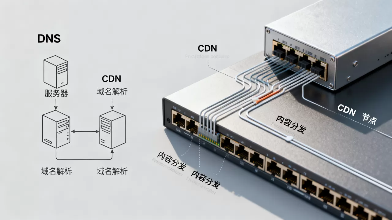 DNS和CDN到底有什么区别？CDN加速原理是什么