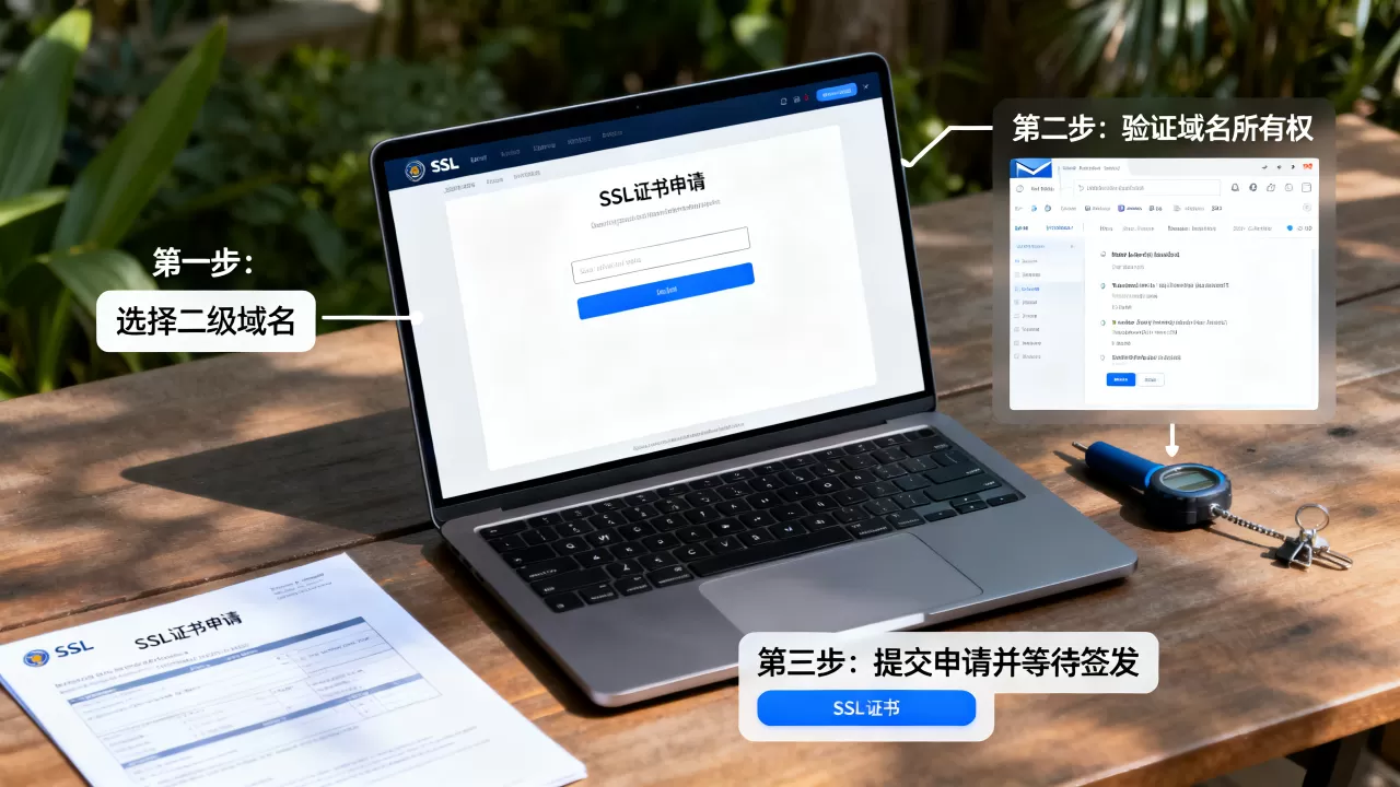 二级域名SSL证书怎么申请?免费SSL证书申请流程 二级域名SSL证书怎么申请?免费SSL证书申请流程